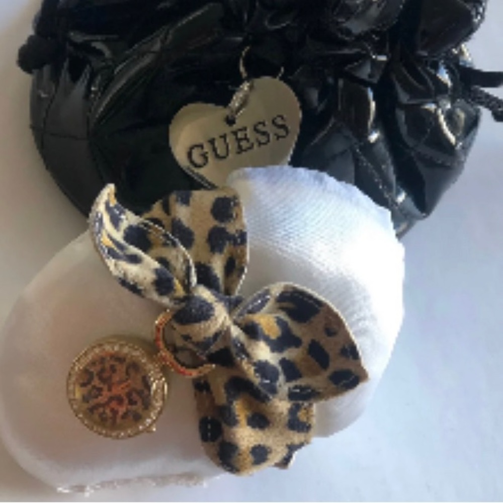 Leopard Print Bow Guess Watch